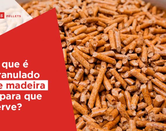granulado de madeira